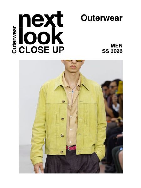 next look CLOSE UP Men Outerwear